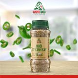  Happifood Muối Ớt Xanh Sấy 160gr Chấm Là Mê Gia Vị Cay 