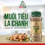  Happifood Muối Tiêu Lá Chanh 160gr Chấm Là Mê Gia Vị 