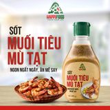  Sốt Muối Tiêu Mù Tạt 290g Happifood Ngon Ngất Ngây 