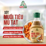  Sốt Muối Tiêu Mù Tạt 290g Happifood Ngon Ngất Ngây 