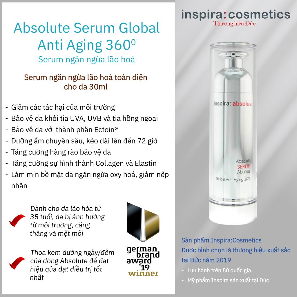 Mã SP: 5420N - Absolute serum Anti Aging 360 (30ml)