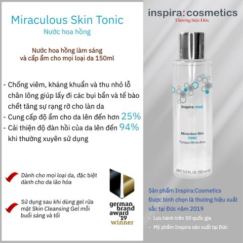 Mã SP: 4101 - Miraculous Skin Tonic (100ml)