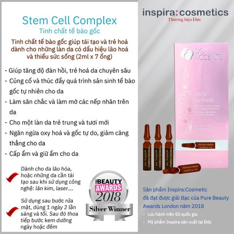 Mã SP: 9912 - Stem Cell Complex (7 ống x 2 ml)