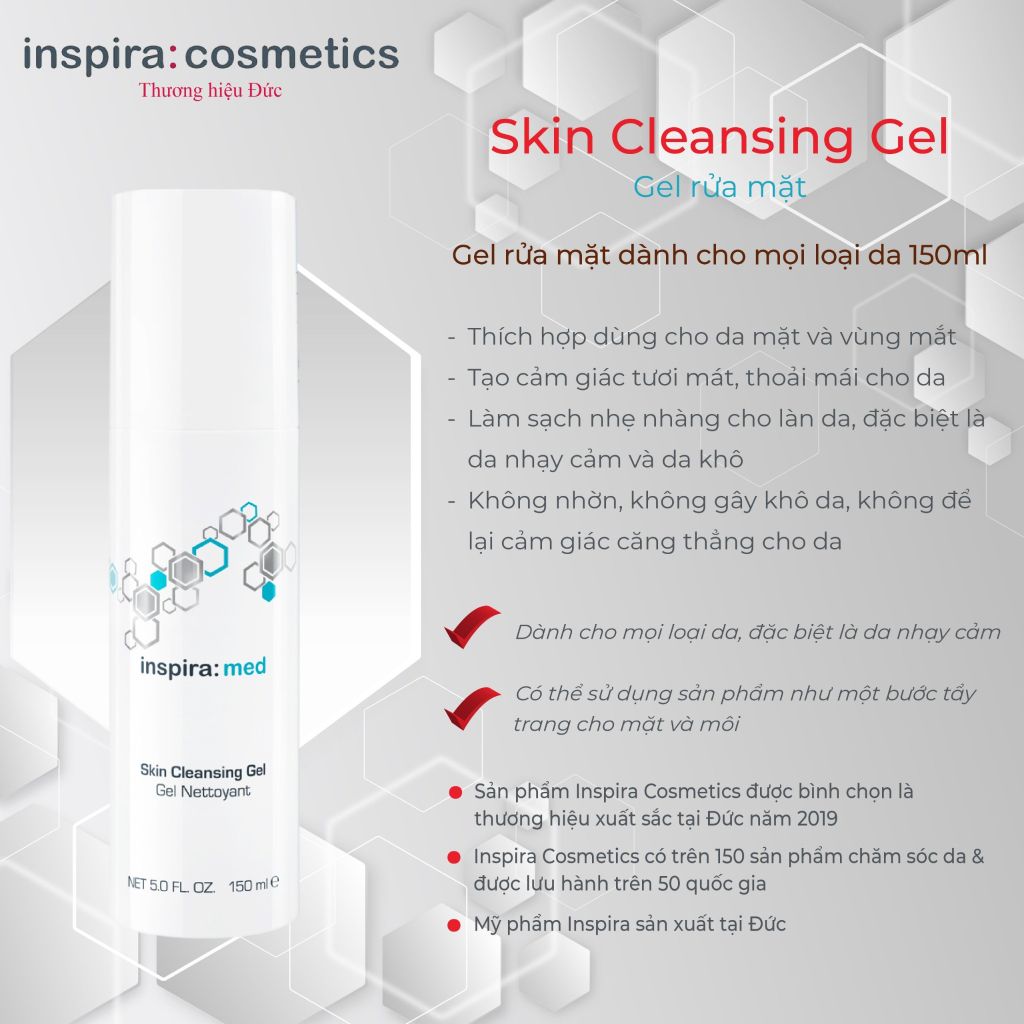 Mã SP: 4105 - Skin Cleansing Gel (150ml)