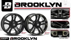 Mâm xe SSW Diesel Brooklyn 18 inch 6x139.7 dành cho các dòng xe Bán tải Ford, Toyota, Mitsubishi, Nissan