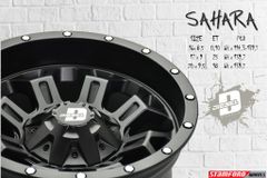 Mâm xe SSW Diesel Sahara 18 inch 6x139.7 dành cho các dòng xe Bán tải Ford, Toyota, Mitsubishi, Nissan