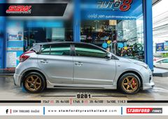 Mâm xe SSW S281 15 inch 4x100 dành cho các dòng xe Kia, Hyundai, Toyota, Mazda, Honda