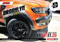 Mâm xe SSW Diesel Brooklyn 18 inch 6x139.7 dành cho các dòng xe Bán tải Ford, Toyota, Mitsubishi, Nissan