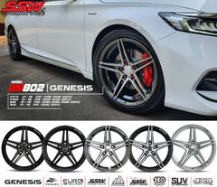 Mâm xe SSW GS802 18 inch 5x114.3 dành cho các dòng xe Toyota, Mazda, Honda, Hyundai, Kia