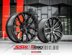 Mâm xe SSW S290 17 inch 5x114.3 dành cho các dòng xe Kia, Hyundai, Toyota, Mazda, Honda