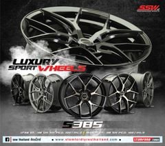 Mâm xe SSW S385 17 inch 5x114.3 dành cho các dòng xe Toyota, Mazda, Honda, Hyundai, Kia