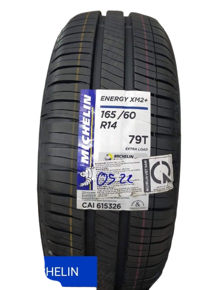 Lốp MICHELIN 165/60R14 Mã gai ENERGY XM2+
