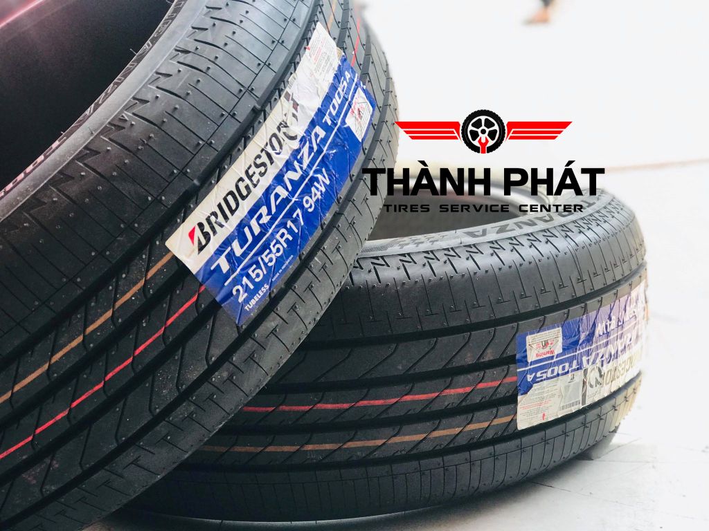 Vỏ xe Bridgestone 215/55R17 Turanza T005 sản xuất Thái Lan