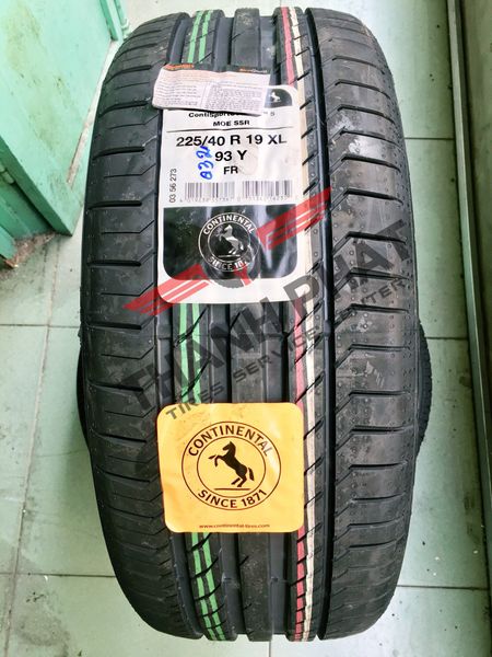 Vỏ xe Continental 225/40R19 CSC5 Runflat