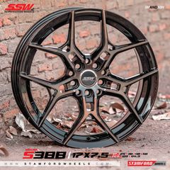 Mâm xe SSW S388 17 inch 5x114.3 dành cho các dòng xe Toyota, Mazda, Honda, Hyundai, Kia
