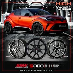 Mâm xe SSW S308 18 inch 5x114.3 dành cho các dòng xe Kia, Hyundai, Toyota, Mazda