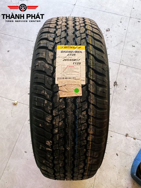 Vỏ xe Dunlop 265/65R17 AT25