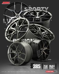 Mâm xe SSW S385 17 inch 5x114.3 dành cho các dòng xe Toyota, Mazda, Honda, Hyundai, Kia