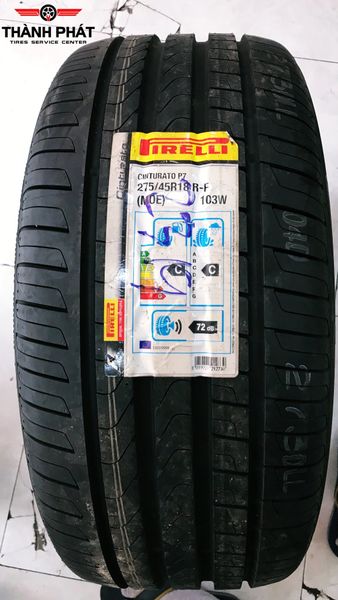 Vỏ xe Pirelli 275/45R18 Cinturato P7