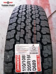 Lốp xe Bridgestone 205R16C D689 Thailand