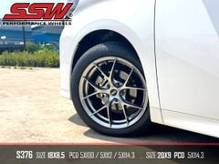 Mâm xe SSW S376 18 inch 5x114.3 dành cho các dòng xe Toyota, Mazda, Honda, Hyundai, Kia