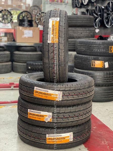 Lốp xe Bridgestone 215/75R16C R624 THAI