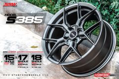 Mâm xe SSW S385 17 inch 4x100 dành cho các dòng xe Toyota, Mazda, Honda, Hyundai, Kia