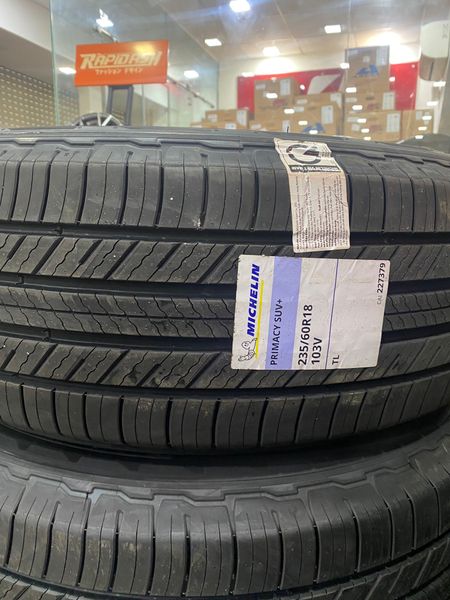 Lốp xe ô tô Michelin 235/60R18 Primacy SUV+ Thailand