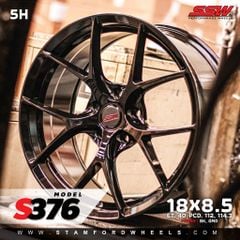 Mâm xe SSW S376 18 inch 5x114.3 dành cho các dòng xe Toyota, Mazda, Honda, Hyundai, Kia