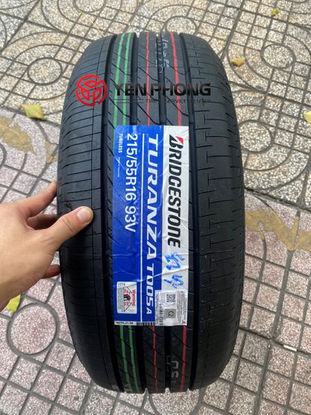 Lốp xe Bridgestone 215/55R16 Turanza T005 THAI