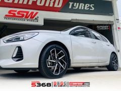 Mâm xe SSW S368 17 inch 5x114.3 dành cho các dòng xe Toyota, Mazda, Honda, Hyundai, Kia