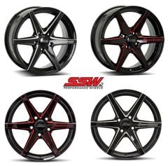 Mâm xe SSW S379 16 inch 4x100 dành cho các dòng xe Toyota, Mazda, Honda, Hyundai, Kia