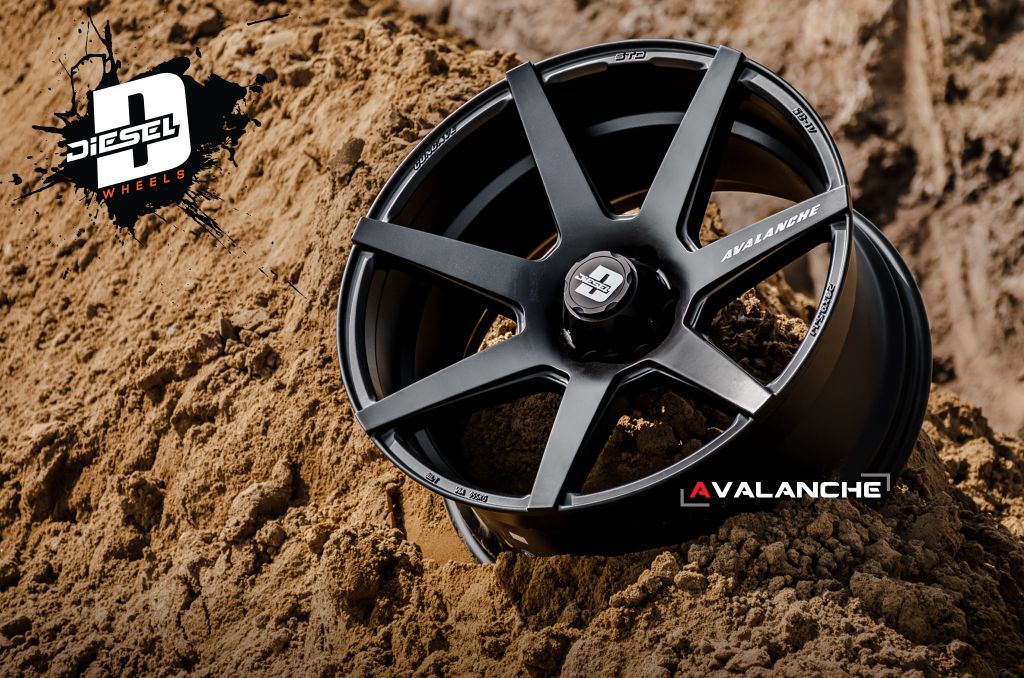 Mâm xe SSW Diesel Avalanche 18 inch 6x139.7 dành cho các dòng xe Bán tải Ford, Toyota, Mitsubishi, Nissan