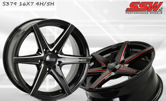 Mâm xe SSW S379 16 inch 5x114.3 dành cho các dòng xe Toyota, Mazda, Honda, Hyundai, Kia