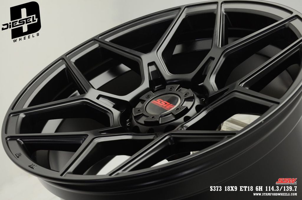 Mâm xe SSW S373 18 inch 6x139.7 dành cho các dòng xe Bán tải Ford, Toyota, Mitsubishi, Nissan