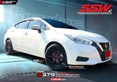 Mâm xe SSW S379 16 inch 4x100 dành cho các dòng xe Toyota, Mazda, Honda, Hyundai, Kia