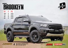 Mâm xe SSW Diesel Brooklyn 18 inch 6x139.7 dành cho các dòng xe Bán tải Ford, Toyota, Mitsubishi, Nissan