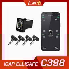 Cảm biến áp suất lốp ICar C398 - Lỗ chờ cho Toyota