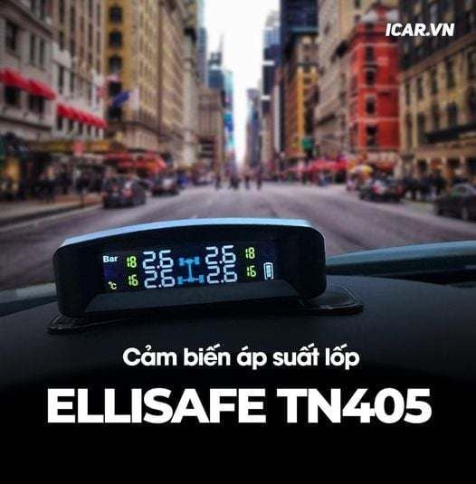 Cảm biến áp suất lốp ICar TN405 - màn hình rời