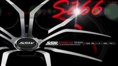 Mâm xe SSW S266 16 inch 5x114.3 dành cho các dòng xe Kia, Hyundai, Toyota, Mazda