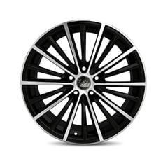 Mâm SSW S166 Đen mờ phay bóng - 16x6.5 . 5x114.3 lắp cho Toyota/Mazda/Kia/Huyndai