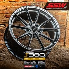 Mâm xe SSW S380 18 inch 5x114.3 dành cho các dòng xe Toyota, Mazda, Honda, Hyundai, Kia