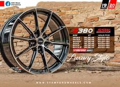 Mâm xe SSW S380 18 inch 5x114.3 dành cho các dòng xe Toyota, Mazda, Honda, Hyundai, Kia