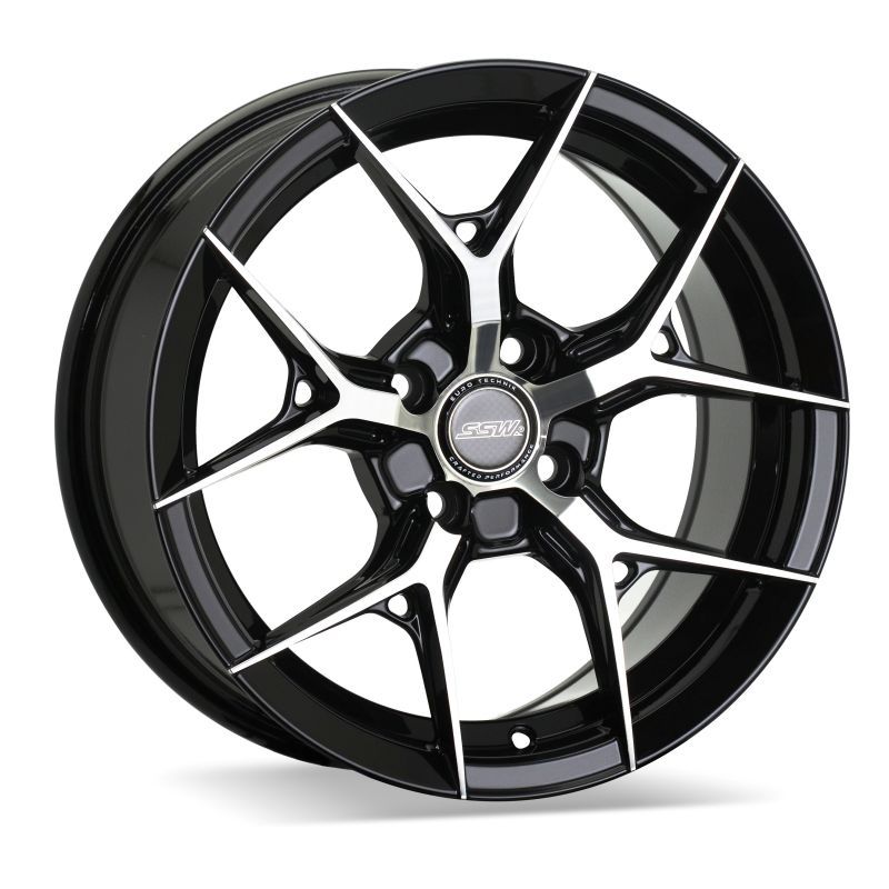 Mâm xe SSW S385 15 inch 4x100 dành cho các dòng xe Toyota, Mazda, Honda, Hyundai, Kia