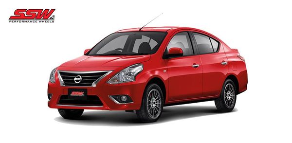Mâm xe SSW S355 15 inch 4x100 dành cho các dòng xe Toyota, Mazda, Honda, Hyundai, Kia