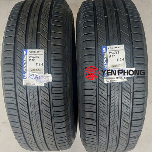 Lốp xe ô tô Michelin 265/65R17 Primacy SUV+ Thailand