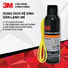 Dung Dịch Vệ Sinh Dàn Lạnh Ô Tô 3M Air Conditioner Cleaner Foam 250ml