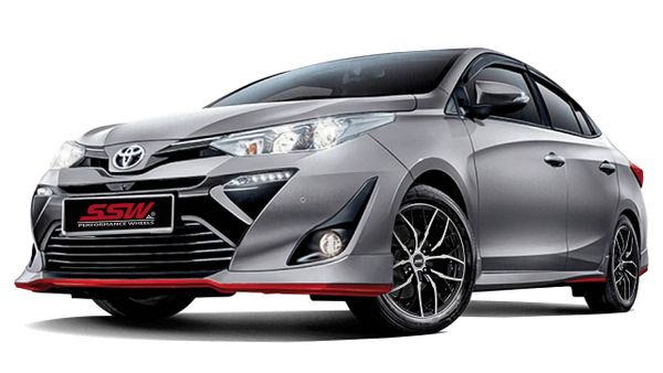 Mâm xe SSW S290 15 inch 4x100 dành cho các dòng xe Kia, Hyundai, Toyota, Mazda