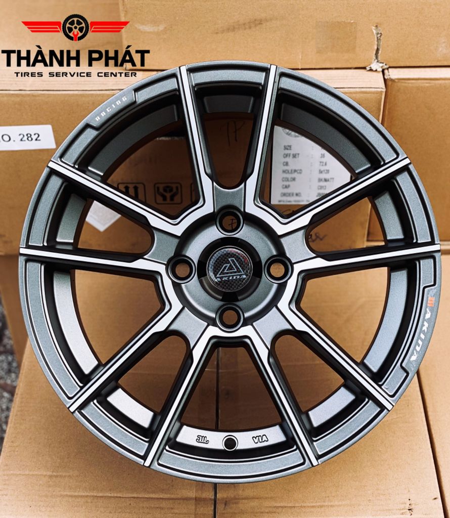 Mâm xe SSW S363 15 inch 4x100 dành cho các dòng xe Toyota, Mazda, Honda, Hyundai, Kia