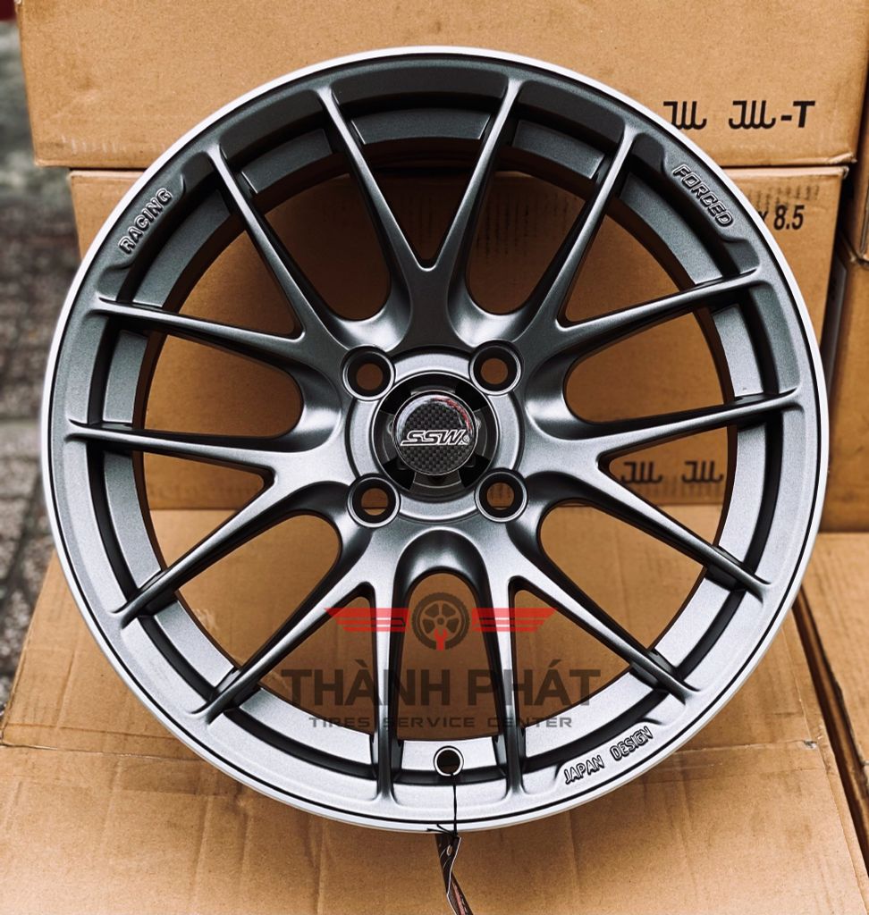 Mâm xe SSW S295 15 inch 4x100 dành cho các dòng xe Kia, Hyundai, Toyota, Mazda, Honda